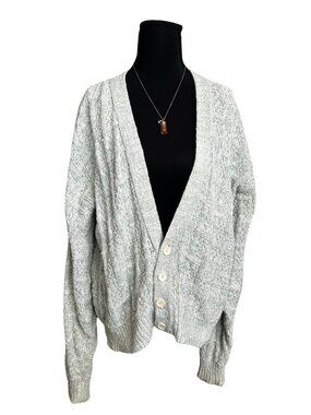 Elegant Knit Button Cardigan